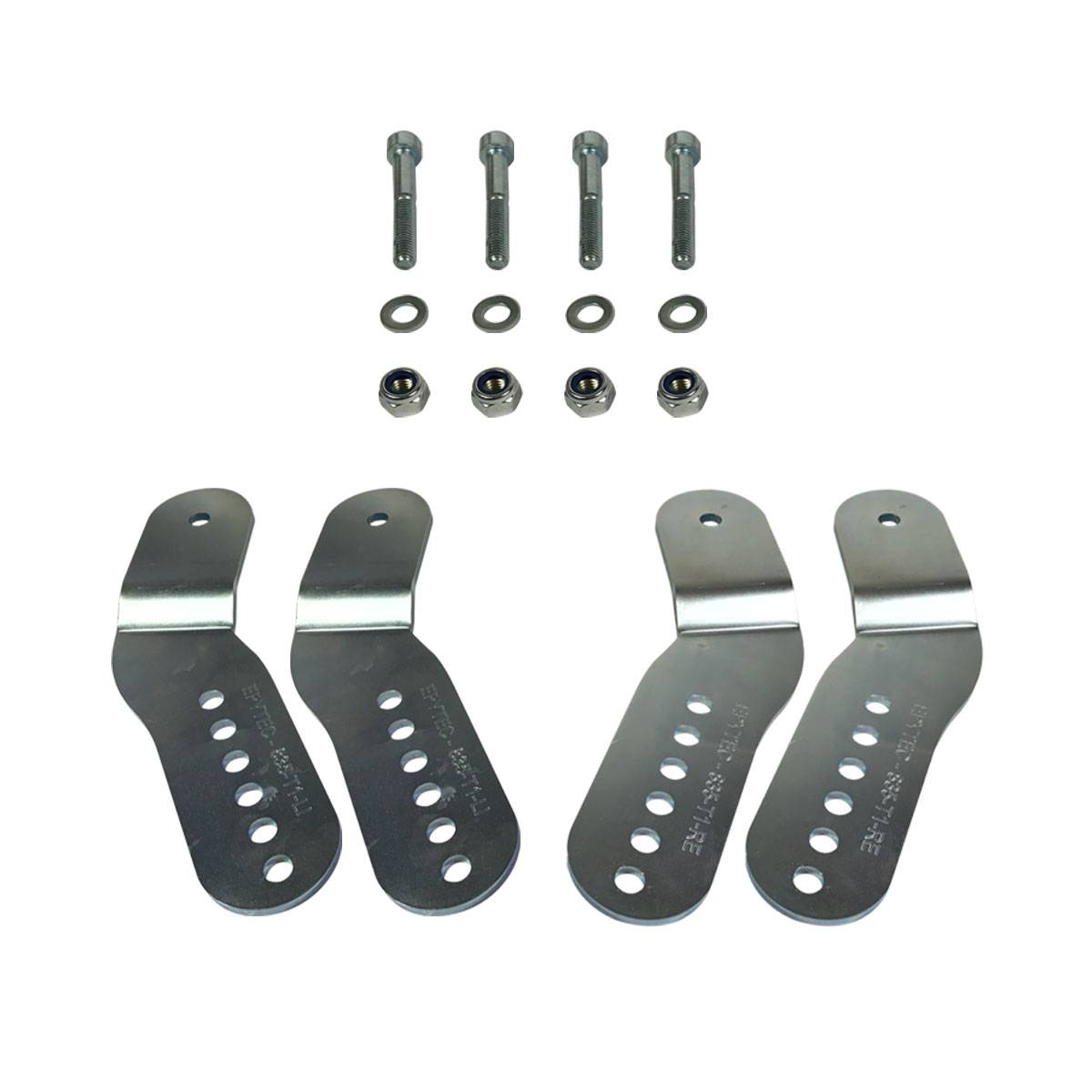 VW Caddy 3 Rear Axle Conversion Kit Lowering Low-Profile