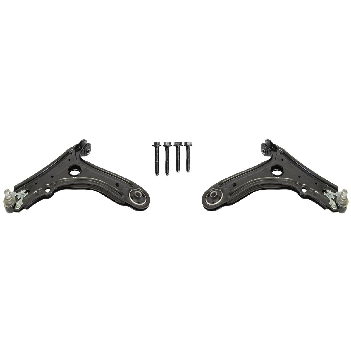 Wishbone set including reinforced Coupling Bars / Steering Rods VW Golf Mk2 Jetta 2 Year of Manufacturing up to 07/1987
